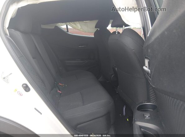 NMTKHMBX3JR036877 2018 TOYOTA C-HR White VIN კოდის სტიკერის ხედი