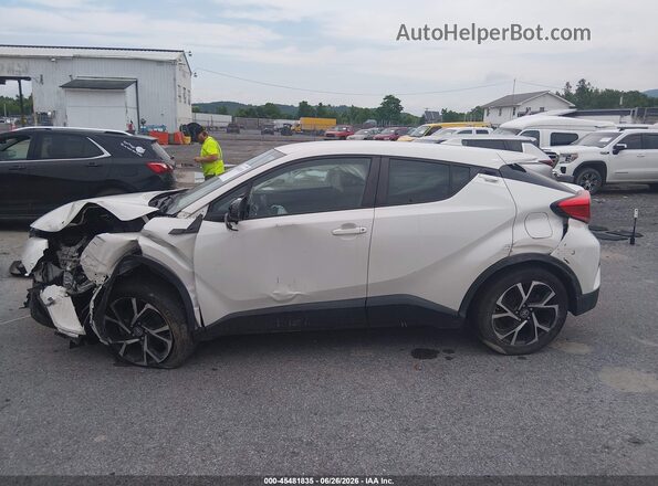 NMTKHMBX3JR036877 2018 TOYOTA C-HR White უკანა სალონის ხედი