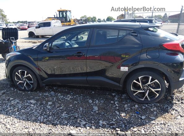 NMTKHMBX3JR045160 2018 TOYOTA C-HR Black Front view