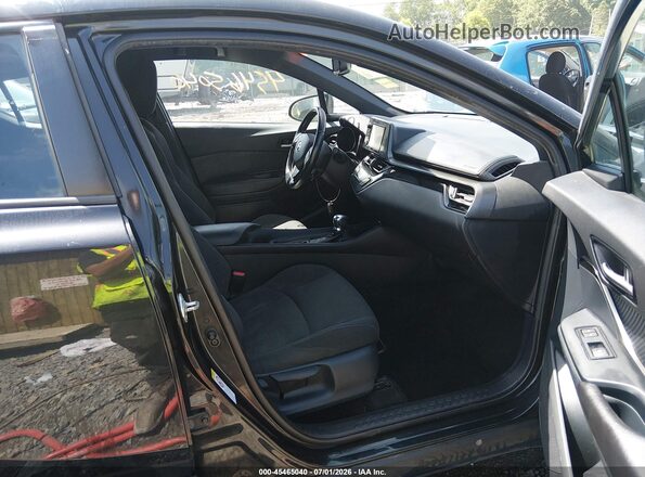 NMTKHMBX3JR045160 2018 TOYOTA C-HR Black Front interior view