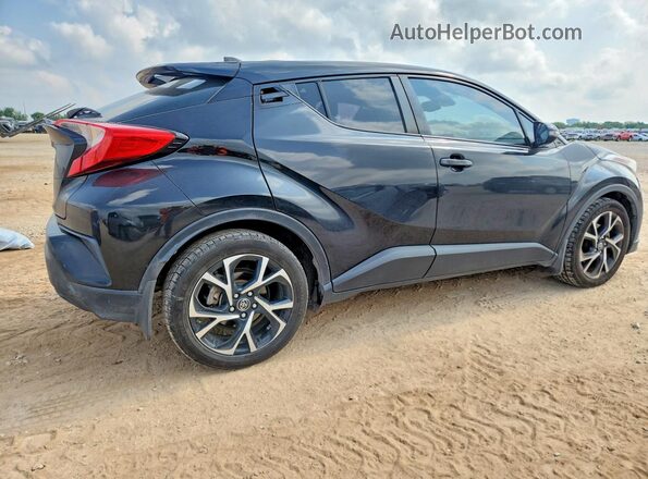 NMTKHMBX3JR059222 2018 TOYOTA C-HR Black Задня права чверть