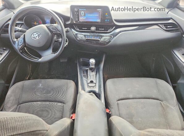 NMTKHMBX3JR059222 2018 TOYOTA C-HR Black Вид панелі приладів