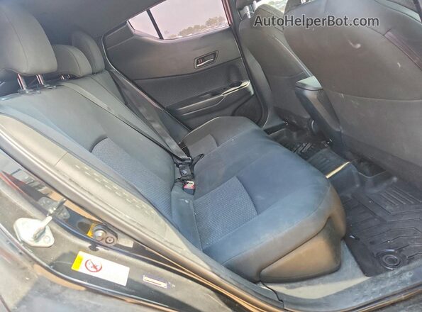 NMTKHMBX3JR059222 2018 TOYOTA C-HR Black Вид задніх сидінь