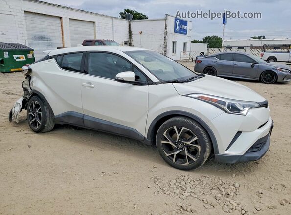 NMTKHMBX3KR082761 2019 TOYOTA C-HR Белый Передняя правая четверть