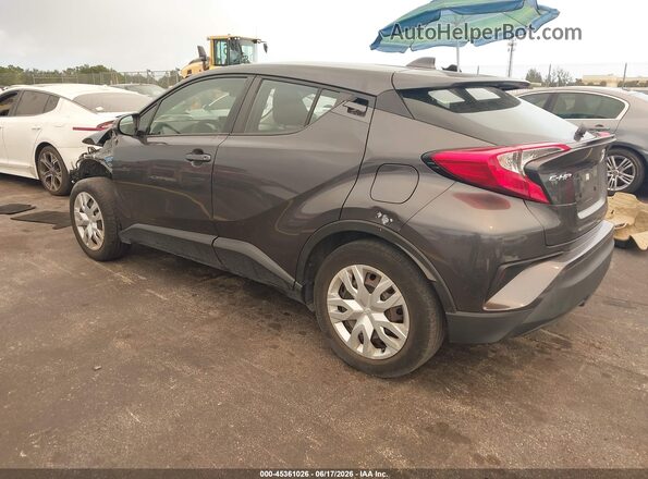 NMTKHMBX3MR120282 2021 TOYOTA C-HR Gray Rear left