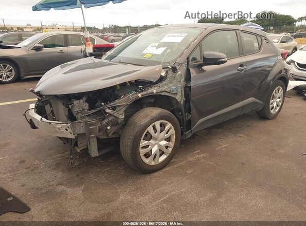 NMTKHMBX3MR120282 2021 TOYOTA C-HR Gray Front left