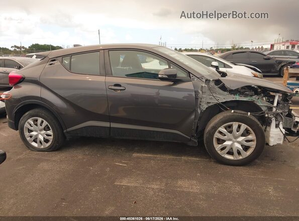 NMTKHMBX3MR120282 2021 TOYOTA C-HR Gray Rear interior view
