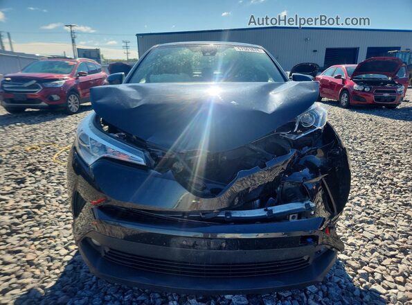 NMTKHMBX4JR026827 2018 TOYOTA C-HR Black Front view