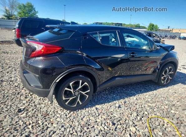 NMTKHMBX4JR026827 2018 TOYOTA C-HR Black Rear right