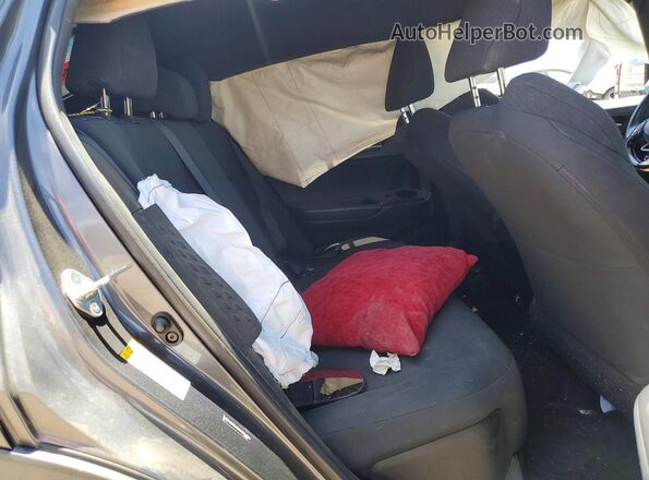 NMTKHMBX4JR043126 2018 TOYOTA C-HR Charcoal Вид задніх сидінь