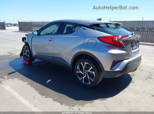 NMTKHMBX4JR050075 2018 TOYOTA C-HR Silver Հետևի ձախ