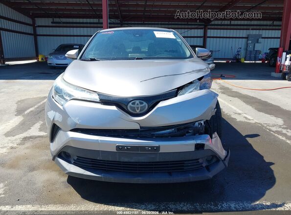 NMTKHMBX4JR050075 2018 TOYOTA C-HR Silver Սալոնի հետևի տեսք