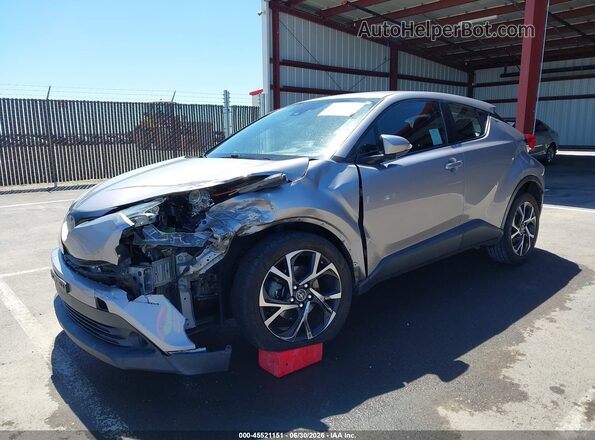 NMTKHMBX4JR050075 2018 TOYOTA C-HR Silver Դիմացի տեսք