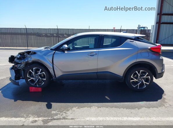 NMTKHMBX4JR050075 2018 TOYOTA C-HR Silver 