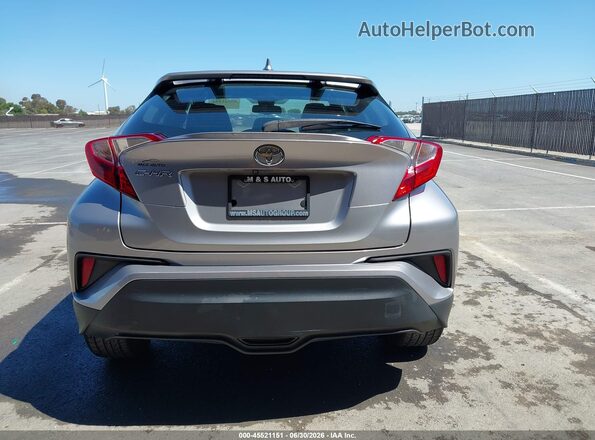 NMTKHMBX4JR050075 2018 TOYOTA C-HR Silver 