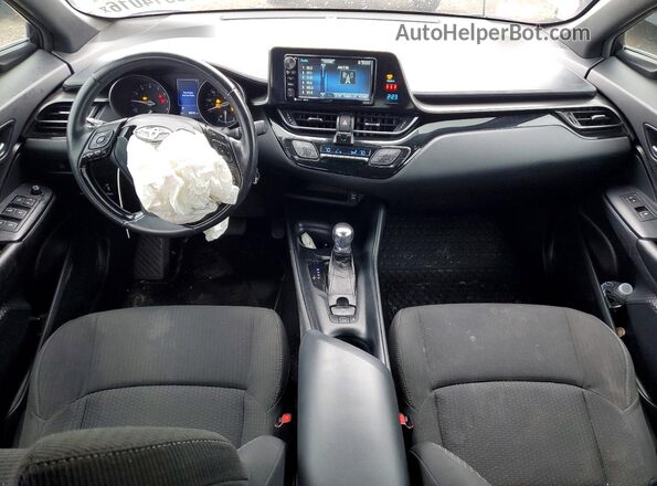 NMTKHMBX4JR051730 2018 TOYOTA C-HR White Widok deski rozdzielczej
