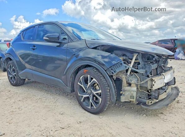 NMTKHMBX4JR060671 2018 TOYOTA C-HR Black Առջևի աջ