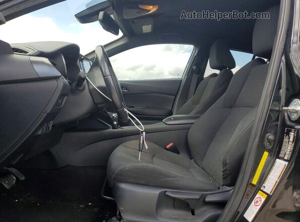NMTKHMBX4JR060671 2018 TOYOTA C-HR Black Սալոնի դիմացի տեսք