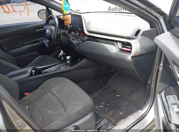 NMTKHMBX4KR077455 2019 TOYOTA C-HR Gray Front interior view