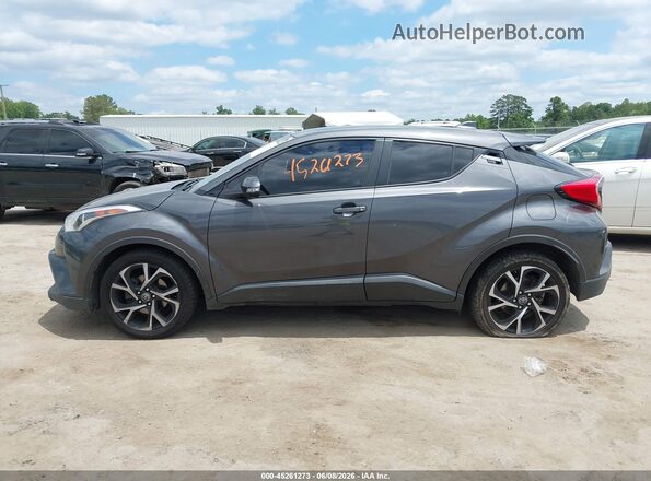 NMTKHMBX4KR077455 2019 TOYOTA C-HR Gray 360 interior view