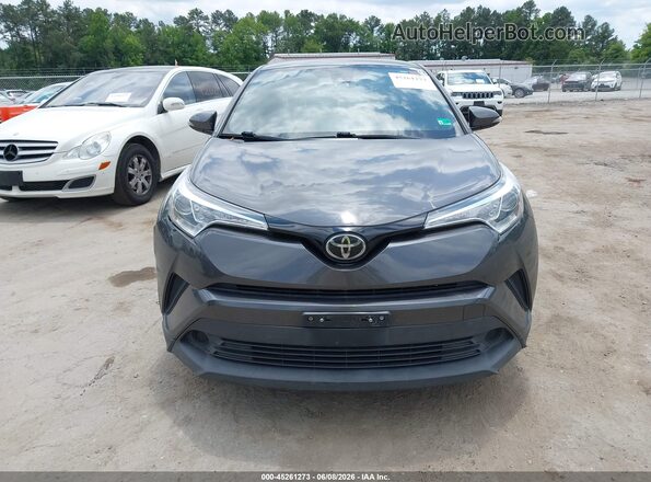 NMTKHMBX4KR077455 2019 TOYOTA C-HR Gray Instrument cluster view