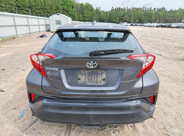 NMTKHMBX4KR083675 2019 TOYOTA C-HR Gray Rear view