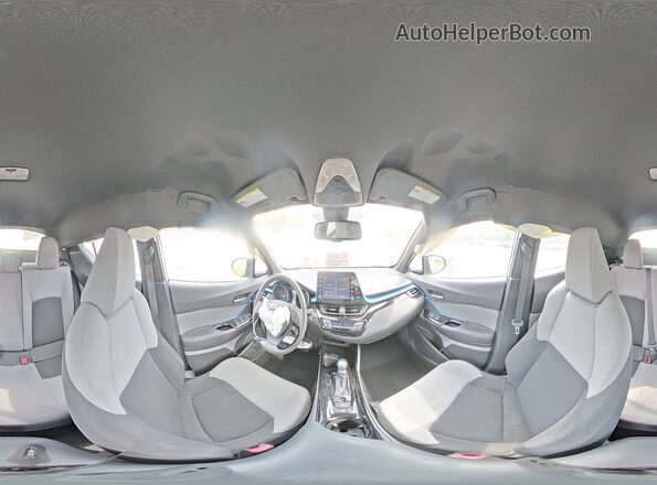 NMTKHMBX4KR083675 2019 TOYOTA C-HR Gray VIN sticker view
