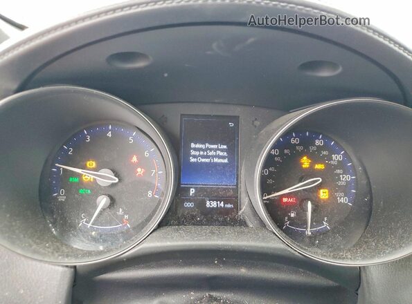 NMTKHMBX4KR088326 2019 TOYOTA C-HR Gray ხელსაწყოთა პანელის ხედი