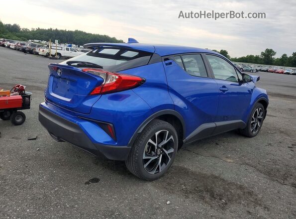 NMTKHMBX4KR095180 2019 TOYOTA C-HR Blue უკანა მარჯვენა