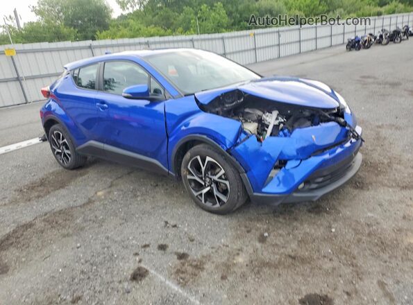 NMTKHMBX4KR095180 2019 TOYOTA C-HR Blue წინა მარჯვენა