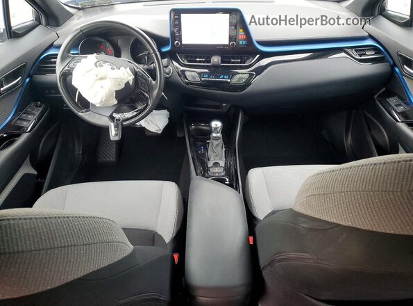 NMTKHMBX4KR095180 2019 TOYOTA C-HR Blue წინა პანელის ხედი