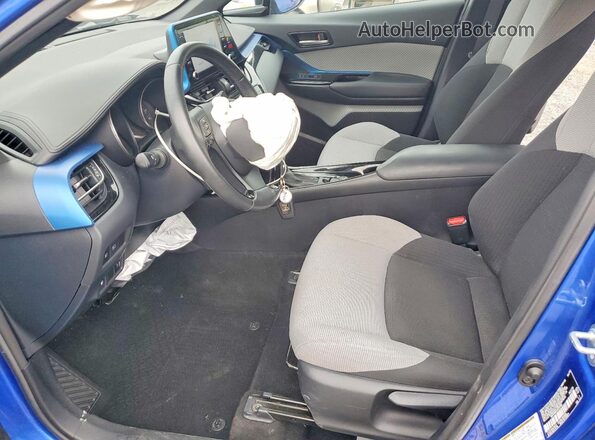 NMTKHMBX4KR095180 2019 TOYOTA C-HR Blue წინა სალონის ხედი