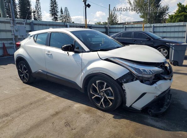 NMTKHMBX4LR112271 2020 TOYOTA C-HR White Front right