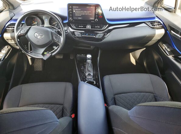 NMTKHMBX4LR112271 2020 TOYOTA C-HR White Dashboard view