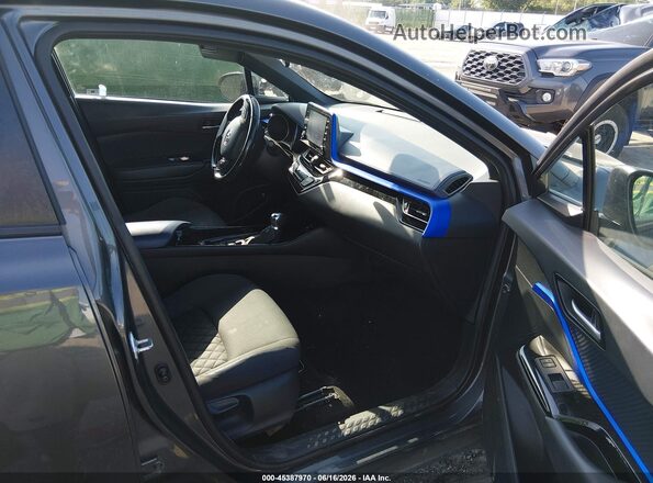 NMTKHMBX4MR123157 2021 TOYOTA C-HR Gray Widok wnętrza z przodu