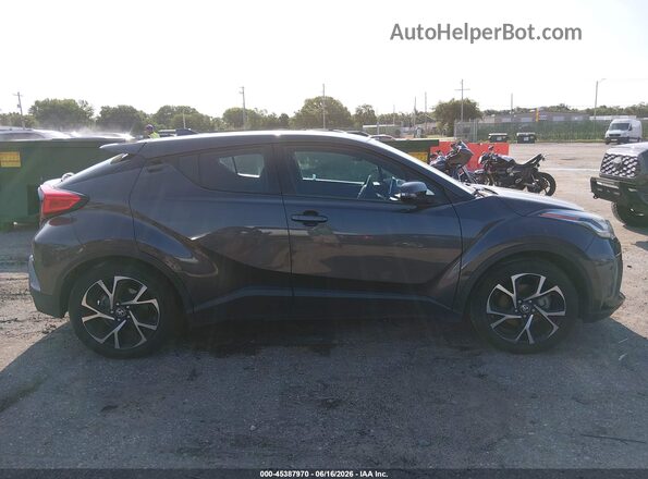 NMTKHMBX4MR123157 2021 TOYOTA C-HR Gray Widok wnętrza z tyłu
