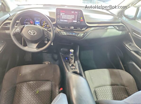 NMTKHMBX4MR135129 2021 TOYOTA C-HR Black Dashboard view