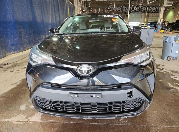 NMTKHMBX4MR135129 2021 TOYOTA C-HR Black Front view