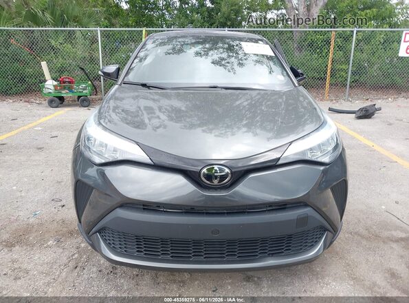 NMTKHMBX4NR146097 2022 TOYOTA C-HR Gray Widok zestawu wskaźników