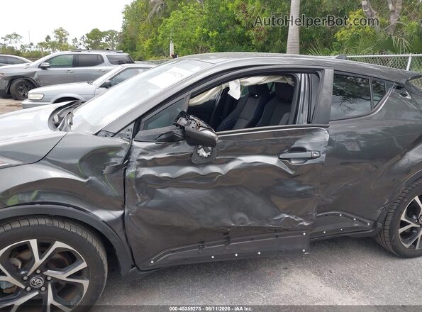 NMTKHMBX4NR146097 2022 TOYOTA C-HR Gray Widok z przodu