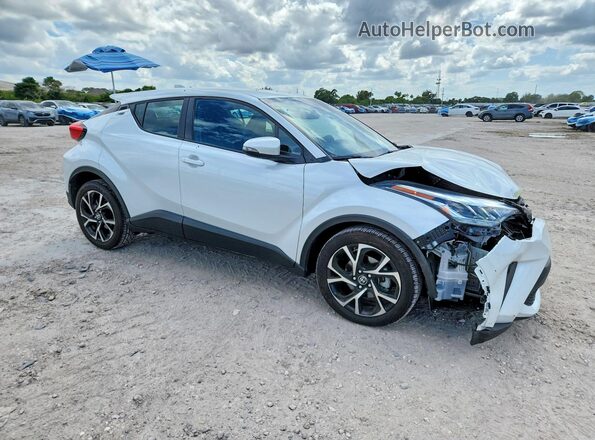 NMTKHMBX4NR147962 2022 TOYOTA C-HR White Front right