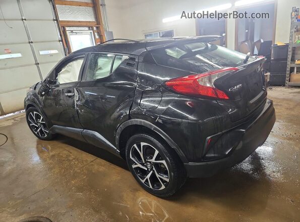 NMTKHMBX5JR018137 2018 TOYOTA C-HR Black უკანა მარცხენა