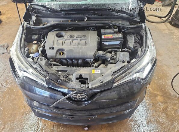 NMTKHMBX5JR018137 2018 TOYOTA C-HR Black უკანა სალონის ხედი