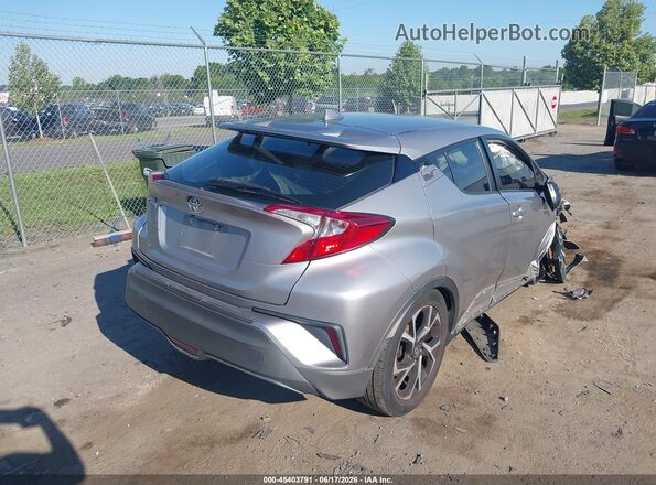 NMTKHMBX5JR039862 2018 TOYOTA C-HR Silver Հետևի աջ