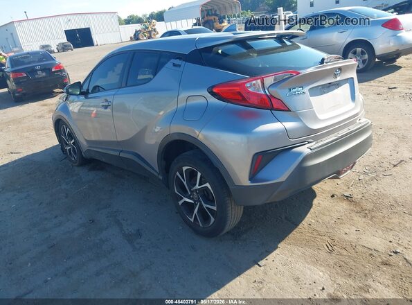 NMTKHMBX5JR039862 2018 TOYOTA C-HR Silver Հետևի ձախ