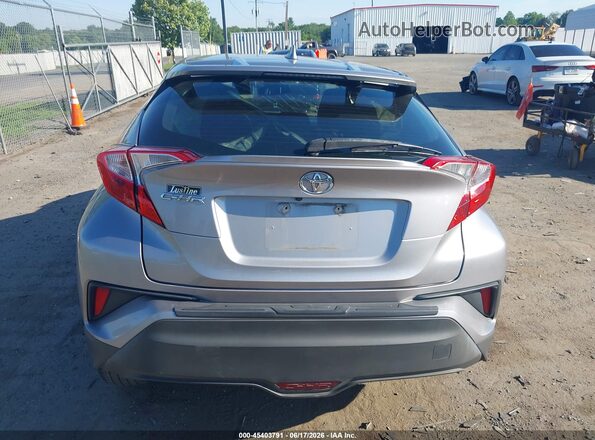NMTKHMBX5JR039862 2018 TOYOTA C-HR Silver 