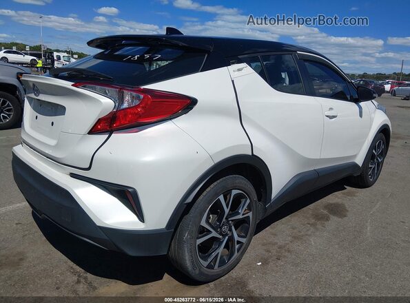 NMTKHMBX5KR093986 2019 TOYOTA C-HR White უკანა მარჯვენა