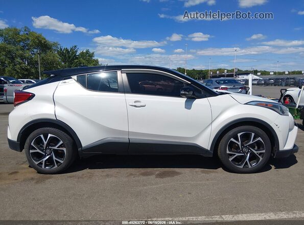 NMTKHMBX5KR093986 2019 TOYOTA C-HR White უკანა სალონის ხედი