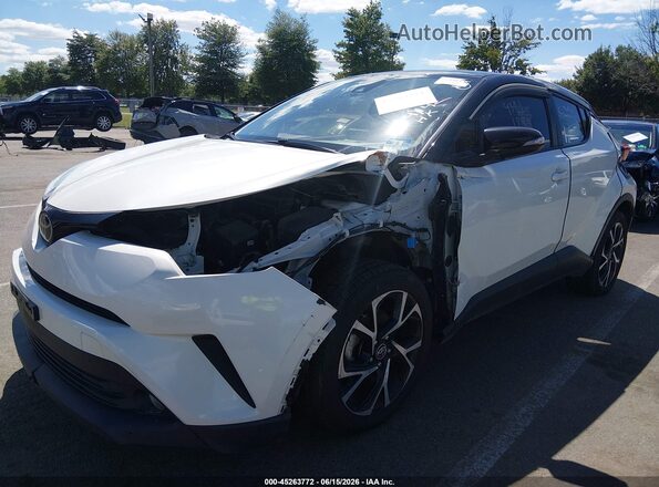 NMTKHMBX5KR093986 2019 TOYOTA C-HR White წინა ხედი
