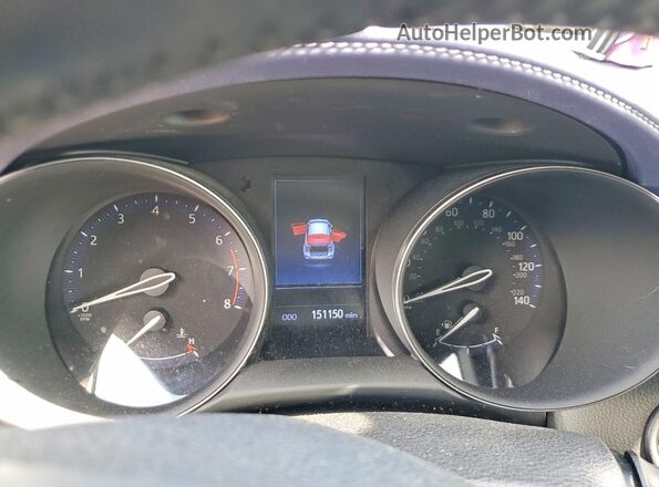 NMTKHMBX5LR118144 2020 TOYOTA C-HR White Instrument cluster view